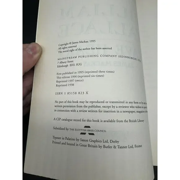 William Wallace: Brave Heart, Mackay, Dr James Paperback 1998 - Picture 5 of 7